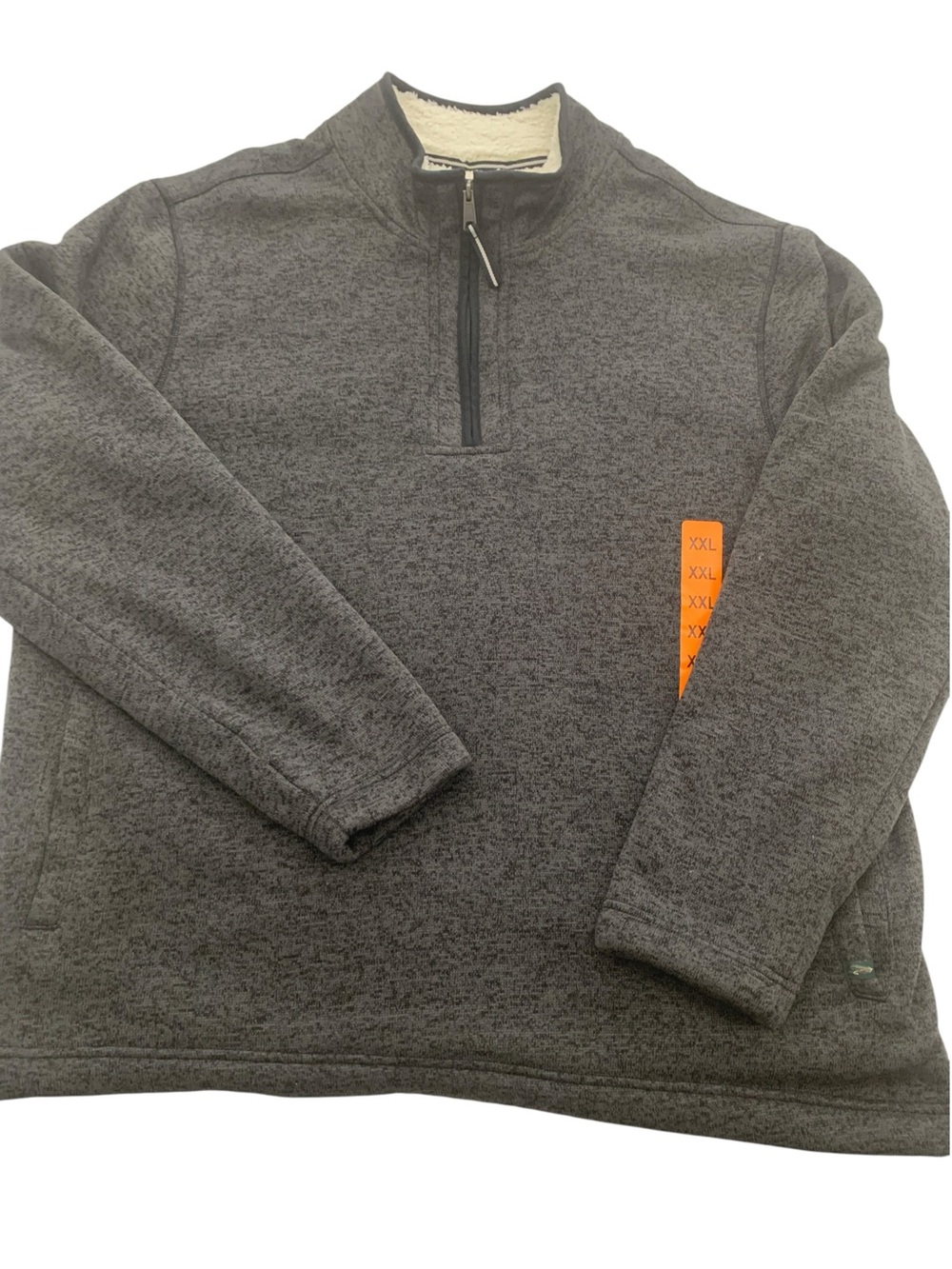 Orvis Classic Collection 1/4 Zip Pullover Sherpa Fleece Lined Size XXL Men